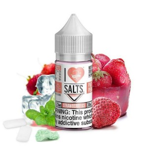 I Love Salts - Strawberry ICE (30ML) Salt Likit