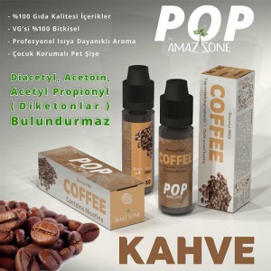 Amazzone Premium Kahve Elektronik Sigara Likit - 20 ML